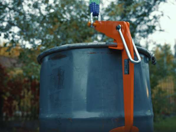 Захват для бочек, модель YQC, 0,6Т в Санкт-Петербурге фото 5