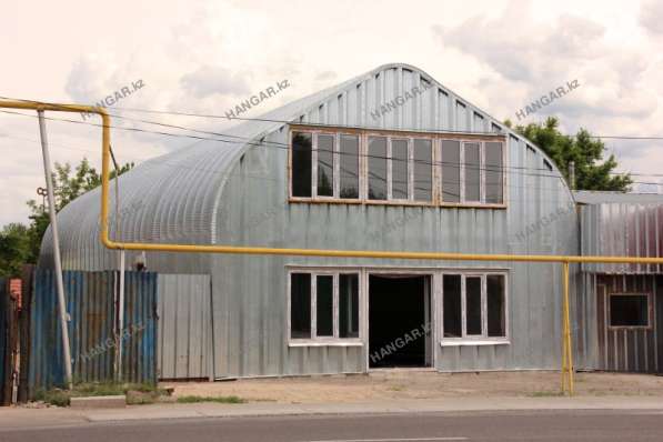 Продажа арочных бескаркасных ангаров в г. Семей в фото 3