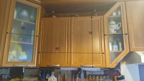 Кухонный гарнитур угловой 120 см х 300 см бу в Магнитогорске фото 5