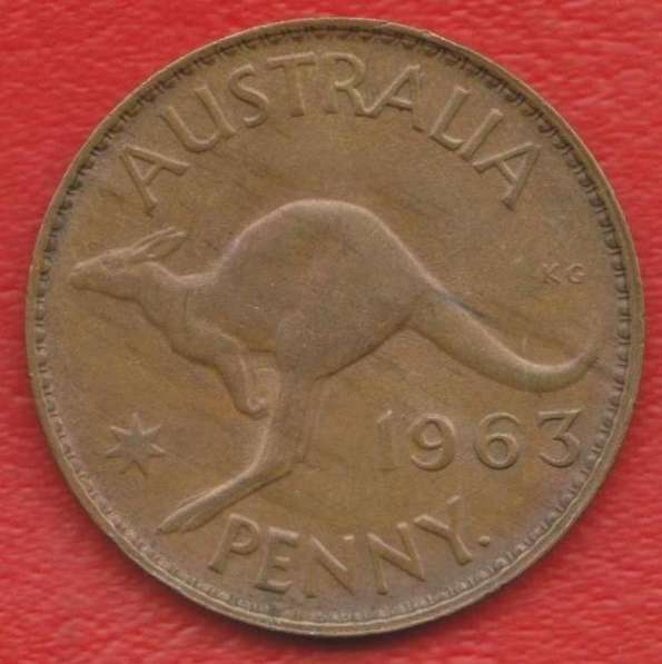 Австралия 1 пенни 1963 г