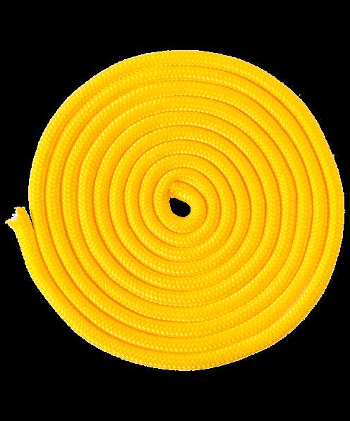Скакалка для художественной гимнастики RGJ-104, 3м, жёлтый в Сочи фото 3