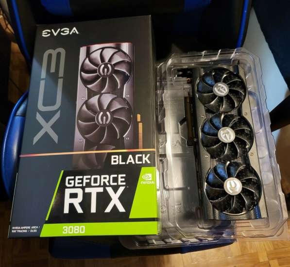 EVGA GeForce RTX 3080 XC3 Black 10GB Graphics