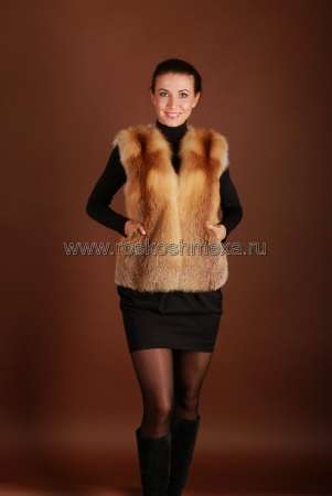 Меховые куртки из лисы и чернобурки в Москве фото 24