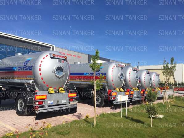 Автоцистерна прицеп газовоза на 2 осях в фото 4