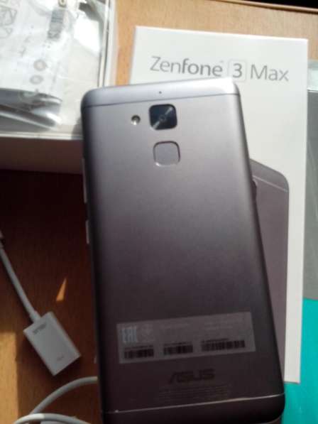 Asus Zenfon 3 Max ZC520tl с чехлом, LTE/4G, EAC в Москве фото 3