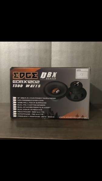 Сабвуфер Edge EDS 12D2-EO в Магнитогорске