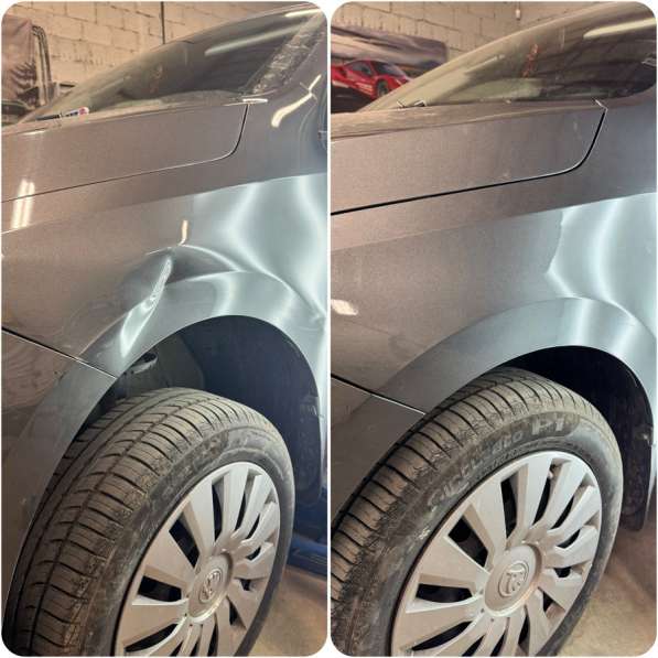 Ремонт вмятин без покраски вакуум удаление вмятин