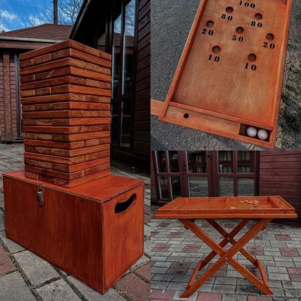 Деревянные игры ДЖЕНГА/КИКЕР/ЯПОНСКИЙ БИЛЬЯРД