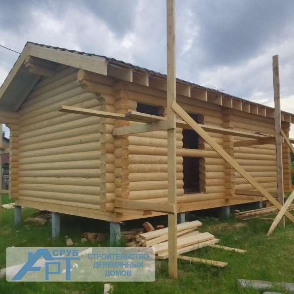 Строительство деревянных домов, срубы, бани под ключ в Архангельске фото 5