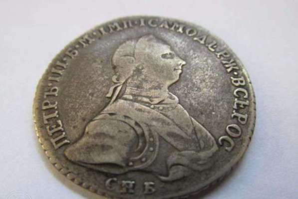 Продам Петр III (полтина) 1762 г. серебро