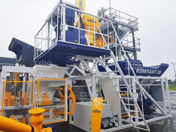 Бетонный завод КОМПАКТ-20 в фото 5
