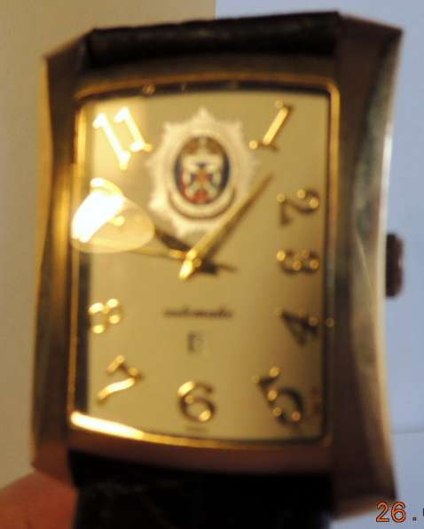 Часы наручные золотые, механические с мех. 2671 (Швейцария) в Москве фото 6