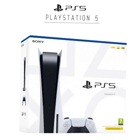 Новая игровая приставка Sony PlayStation 5 с дисководом
