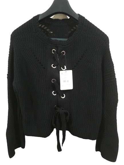Черный женский вязаный свитер Isabel Marant