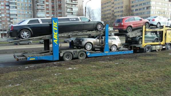 Доставка автомобилей из Санкт Петербурга в 