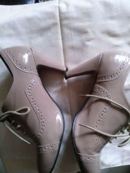 Женские туфли, р-р 37,высота каблука - 7,5 см, удобные,- в фото 3