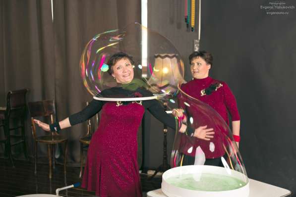 Шоу гигантские пузыри в Екатеринбурге фото 9