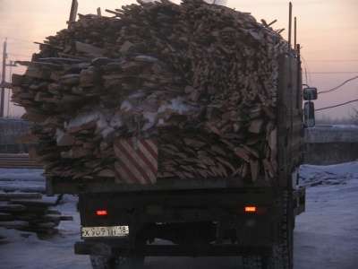 Дрова, горбыль, срезка. Отходы на дрова