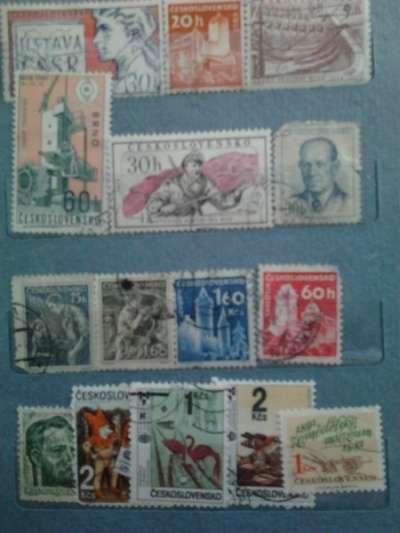 Почтовые коллекционные марки Чехословаки в Москве фото 4