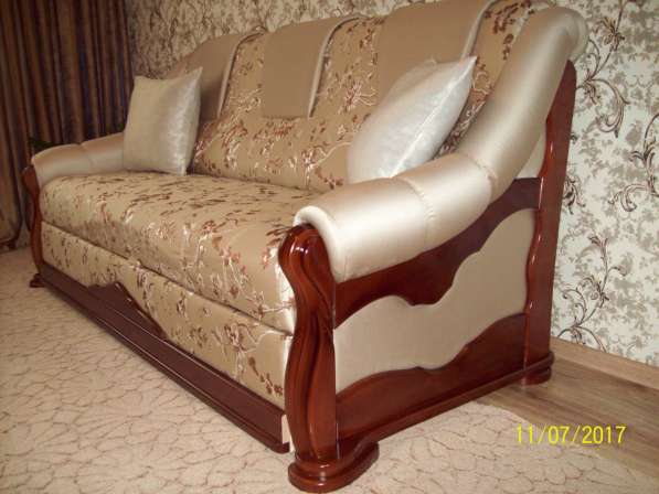 Продам диван в отличном состоянии г: 2,2х1,0, с. м. 1,9х1,25 в Симферополе фото 3