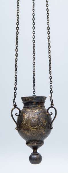 Старинная серебряная лампада. П. Овчинников. Москва, 1868 г в Санкт-Петербурге фото 20