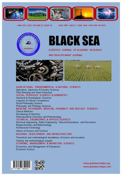 Black Sea Scientific Journal of Academic Research