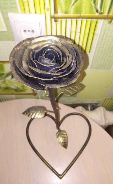 Кованые розы в Брянске фото 6