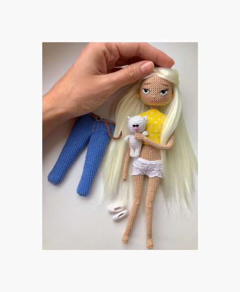 Вязаная кукла ручной работы ❤️ в Ижевске фото 5