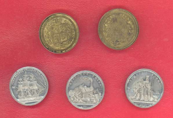 Великобритания набор из 3 жетонов Королевская семья Виктории в Орле фото 12