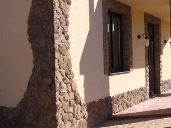 Отделка фасадов домов искусственным камнем в Чите в Чите фото 9