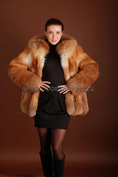 Куртка из меха рыжей лисы арт.: 5733 в Москве фото 3