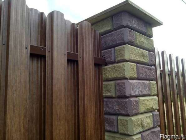 Штакетник металлический в Ставрополе фото 13