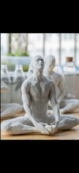 Статуэтка йога мужчина