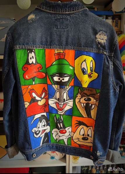 Авторская джинсовая куртка