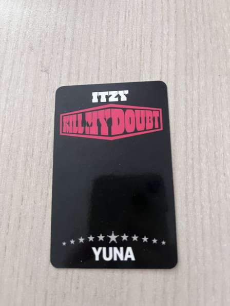 Оригиналоная карта Юна. Kill my dobt. ITZY в Москве