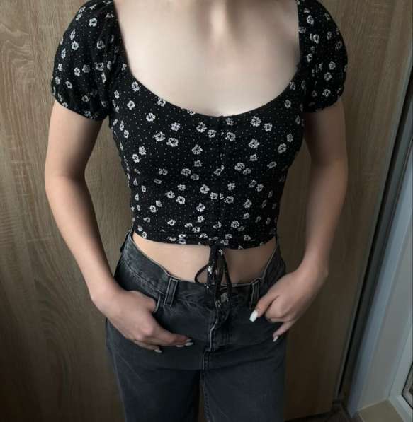 Топ в цветочек