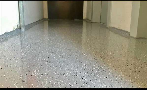 Полы полимерные и топинговые в Махачкале фото 11