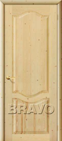 Деревянная дверь из массива сосны в Бору фото 3
