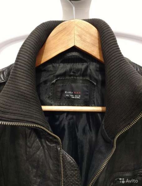 Куртка экокожа мужская Zara в Нахабино фото 6