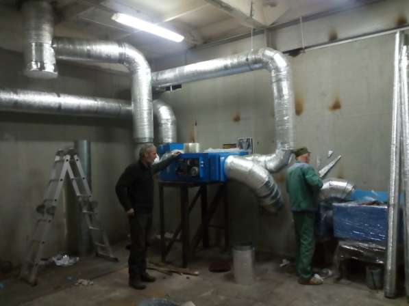 Вентиляция, отопление, котельные, проект монтаж гарантия в Электростале фото 3