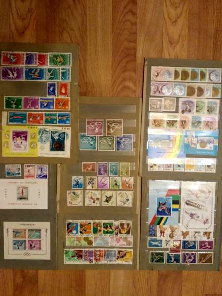 Почтовые марки различной тематики