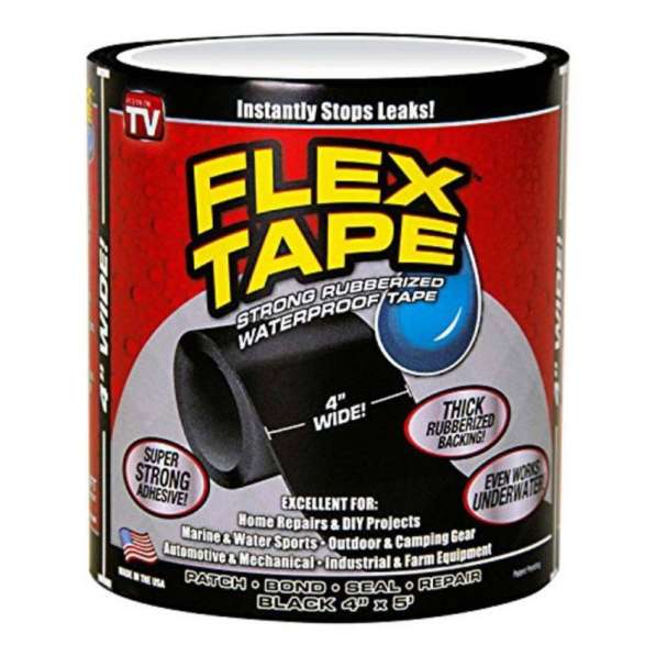 Сверхсильная клейкая лента Flex Tape (10см)