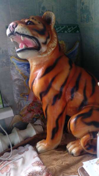 Тигр керамический в Калининграде фото 3