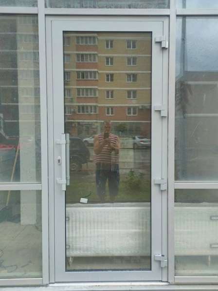 Алюминиевые двери в Краснодаре фото 9