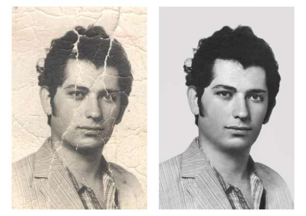 Реставрация фотографий, ретушь и колоризация в Москве фото 31