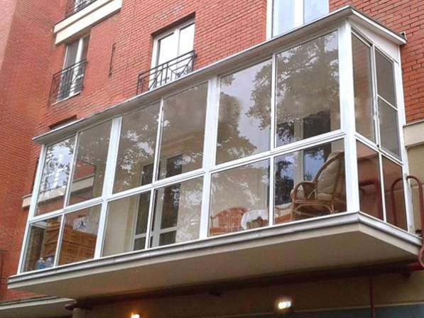 Алюминиевые раздвижные балконные рамы. ПВХ рамы на балкон