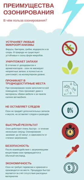 Устранение запахов, Озонирование в Тюмени