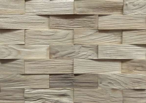 3D панели из колотого дерева в Москве фото 18