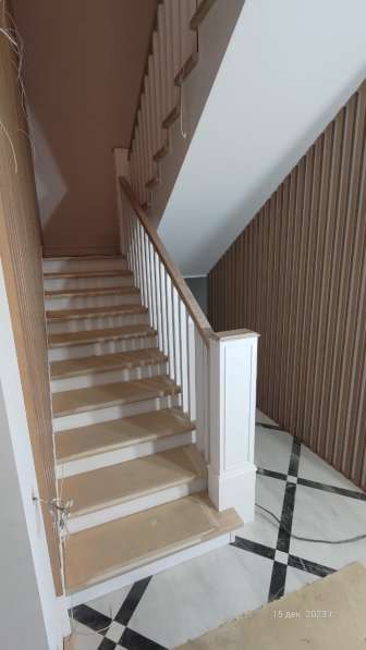 Монтаж деревянных лестниц