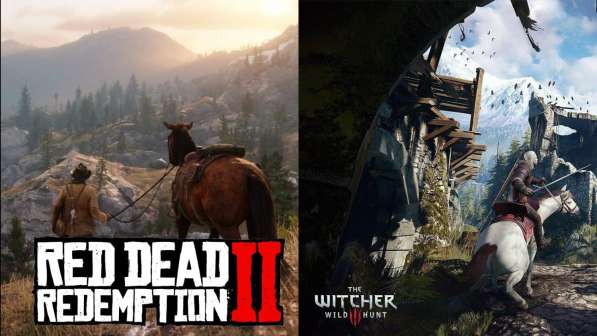 Red dead Redemption 2 Ps4 The Witcher 3